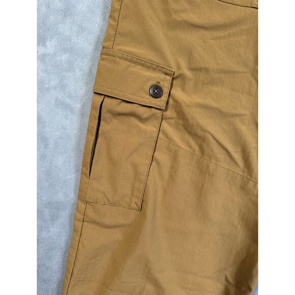 Patagonia Hiking Cargo Pant Women’s Size 12 Cropped Brown Drawstring Hem Vintage - Picture 10 of 16